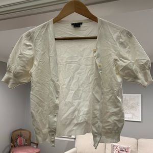 Theory short sleeve cardigan
